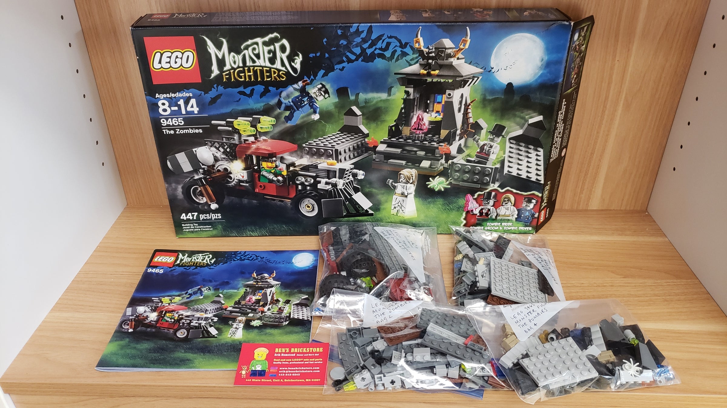 LEGO Monster Fighters The Zombies 9465 (447 pcs) | Ben's Brickstore